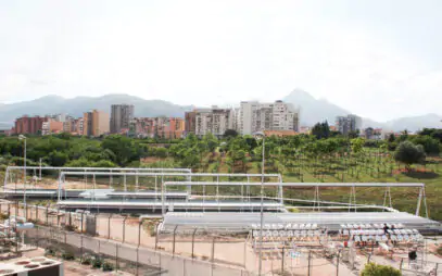 Torre di Raffreddamento per Chiller della Poligenerazione dell'università di Palermo